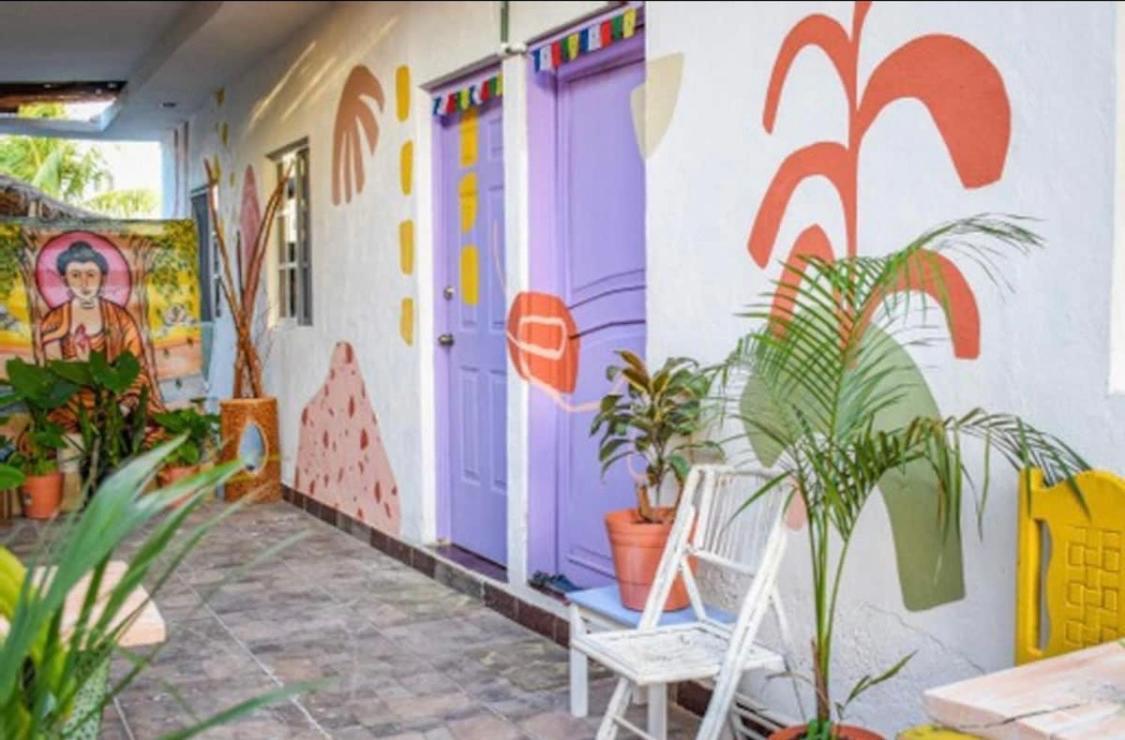 Departamentos Cerca De Ferry Holbox Hotel Exterior foto